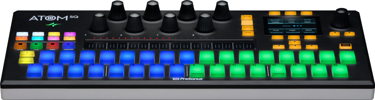 PreSonus ATOM SQ Controller, Black