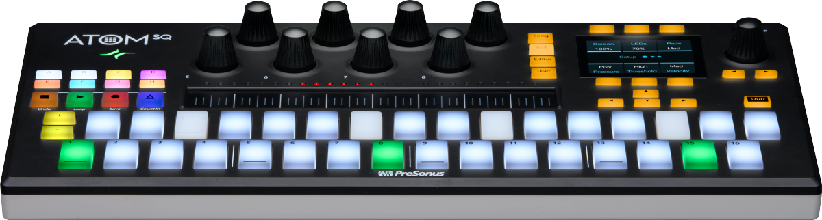 PreSonus ATOM SQ Controller, Black