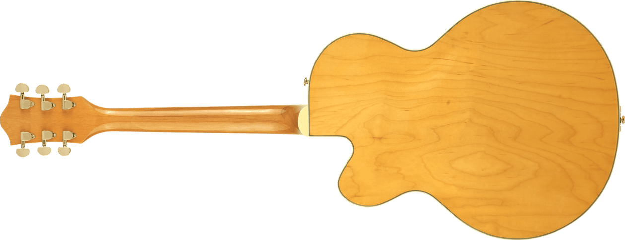 Gretsch G2410TG Streamliner Hollow Body Single-Cut with Bigsby and Gold Hardware, Laurel Fingerboard, Village Amber