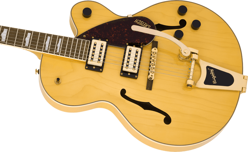 Gretsch G2410TG Streamliner Hollow Body Single-Cut with Bigsby and Gold Hardware, Laurel Fingerboard, Village Amber