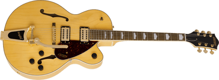Gretsch G2410TG Streamliner Hollow Body Single-Cut with Bigsby and Gold Hardware, Laurel Fingerboard, Village Amber