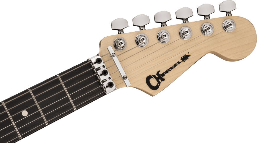 Charvel Pro-Mod San Dimas Style 1 HH FR E, Ebony Fingerboard, Lime Green Metallic