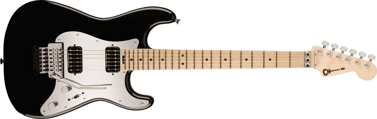 Charvel Pro-Mod So-Cal Style 1 HH FR M, Maple Fingerboard, Gloss Black