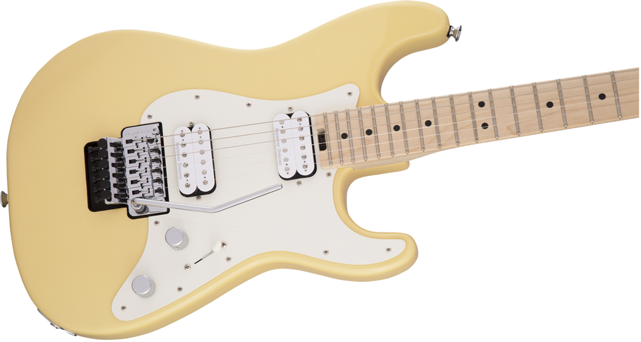 Charvel Pro-Mod So-Cal Style 1 HH FR M, Maple Fingerboard, Vintage White