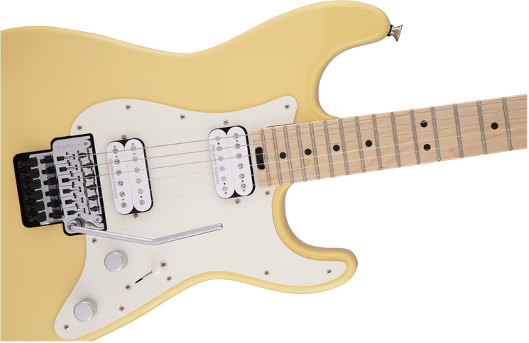 Charvel Pro-Mod So-Cal Style 1 HH FR M, Maple Fingerboard, Vintage White