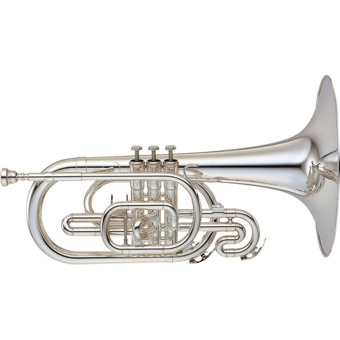 Yamaha YMP-204MS
 Marching Mellophone Silver