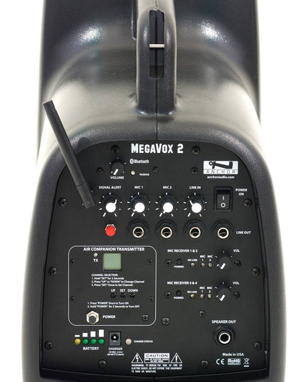 Anchor Audio MEGA2XU4 MegaVox PA System w/Bluetooth