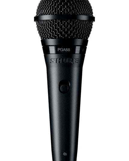 Shure PGA58-XLR Cardiod Dynamic Vocal Microphone. XLR Cable Included