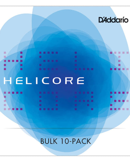 D'ADDARIO H5123/4M-B10 D'Addario Helicore Cello Single D String, 3/4 Scale, Medium Tension, Bulk 10-Pack
