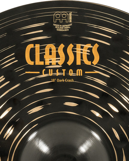 Meinl Cymbals Classics Custom Dark Crash - 18"