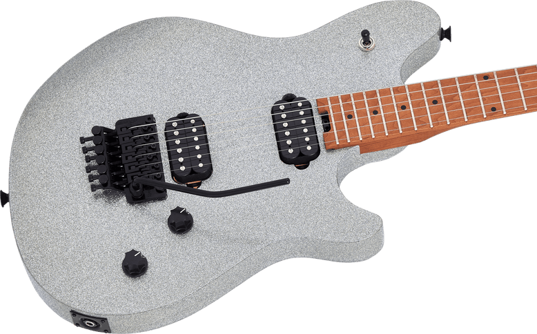 EVH Wolfgang WG Standard, Baked Maple Fingerboard, Silver Sparkle