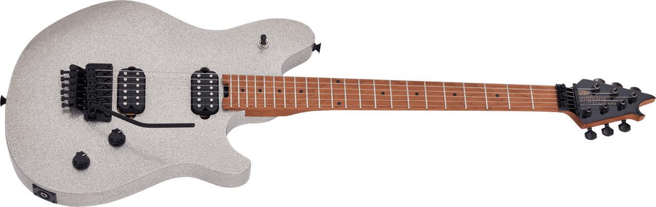 EVH Wolfgang WG Standard, Baked Maple Fingerboard, Silver Sparkle