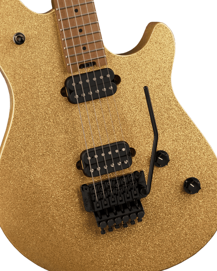 EVH Wolfgang WG Standard, Baked Maple Fingerboard, Gold Sparkle