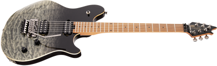EVH Wolfgang WG Standard QM, Baked Maple Fingerboard, Black Fade