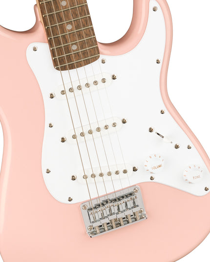 Squier Mini Stratocaster Electric Guitar Shell Pink