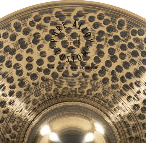 Meinl Cymbals Pure Alloy Custom Hihat - 15"
