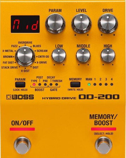 Boss OD-200 Hybrid Drive