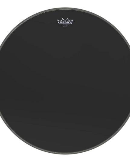 Remo ES1024MP Remo Bass Ambassador Ebony Crimplock 24" Diameter