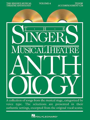 Singer's Musical Theatre Anthology - Volume 4 - Tenor Accompaniment CDs