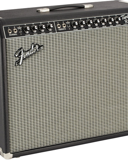 Fender Tone Master Twin Reverb Black Two Jensen N-12K neodymium speakers
