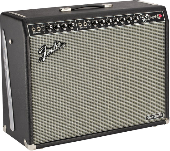 Fender Tone Master Twin Reverb Black Two Jensen N-12K neodymium speakers