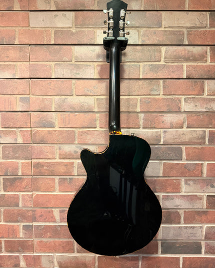 Collings LADYBIRDJBCB Ladybird Fully-Hollow Electric Guitar Jet Black with Custom Body Wood w/Case