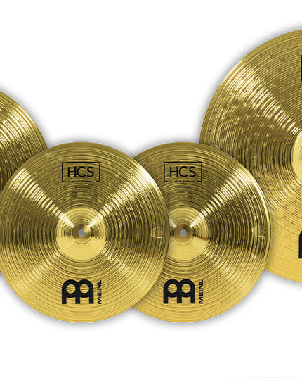 Meinl Cymbals HCS Complete Cymbal Set - 14" Hihat 16" Crash 20" Ride