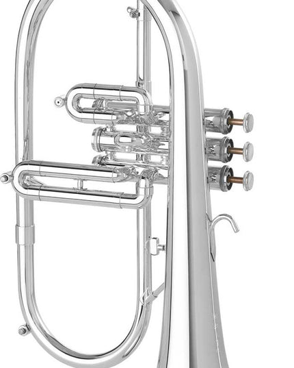 Getzen Eterna Flugelhorn w/Trigger Silver