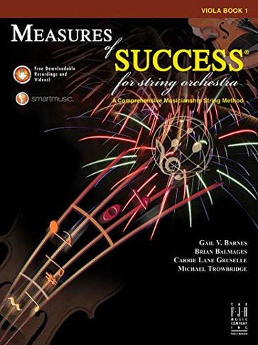 Measures of Success for String Orchestra-Viola Book 1