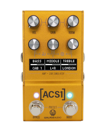 Walrus Audio Mako Series MKII: ACS1 Amp + Cab Simulator