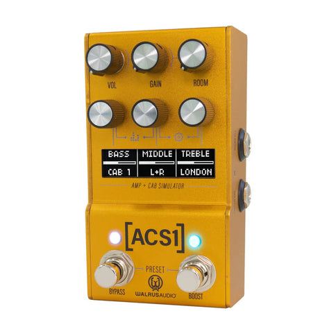 Walrus Audio Mako Series MKII: ACS1 Amp + Cab Simulator