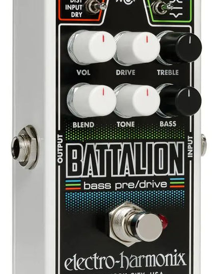 Electro-Harmonix NANOBATT Nano Battalion Bass Pre/Drive Pedal