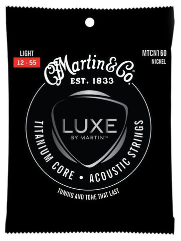Martin MTCN160 Strings,Titanium/Nckl 160,6 Str,Lt Tnsn