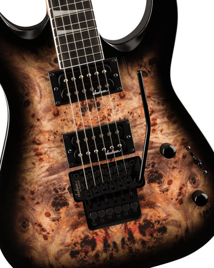 Jackson JS Series Dinky JS32 DKAP, Amaranth Fingerboard, Transparent Black Burst
