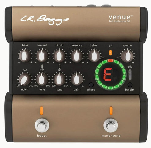 LR Baggs Venue DI Full isolation DI/ footpedal with tuner