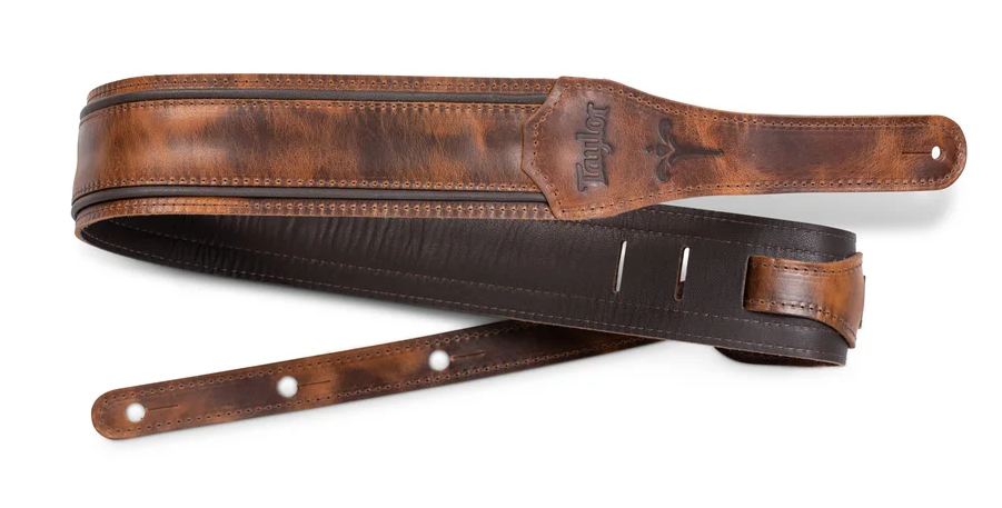 Taylor 4125-25 Taylor Fountain Strap,Leather,2.5",Weathered Brn