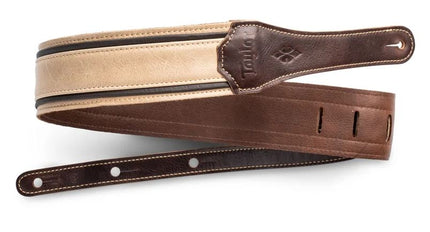 Taylor 4111-25 Taylor Reflections Strap,Spruce/Ebony Lthr,2.5"