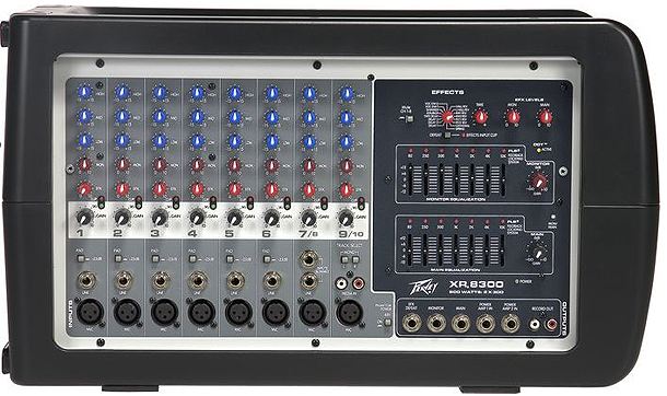 Peavey XR8300 600W 10CH Powered Mixer