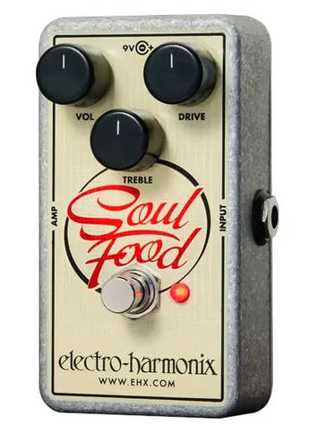 Electro-Harmonix SOULFOOD Transparent Overdrive Guitar Pedal *