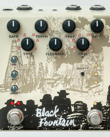 Old Blood Noise BLACKFOUNTAINSTEREO Black Fountain Stereo - Cream (Standard)
