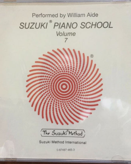 Suzuki Piano School CD, Volume 7 [Piano]