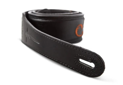 Taylor 4119-25 Taylor Nouveau Strap,Black Leather,2.5"