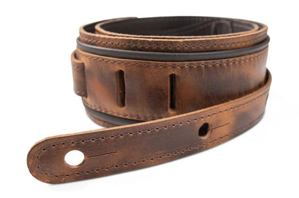 Taylor 4125-25 Taylor Fountain Strap,Leather,2.5",Weathered Brn