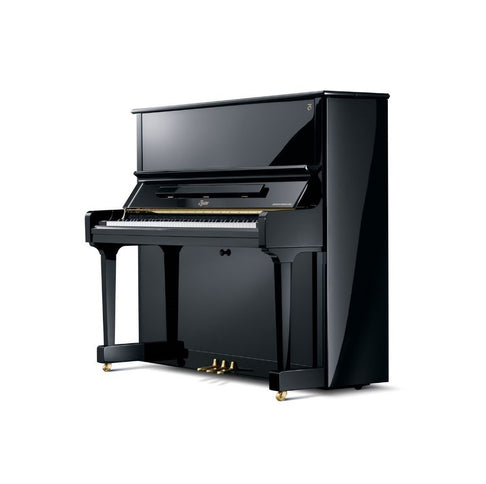 Boston UP132 52" Upright Piano Ebony Polish