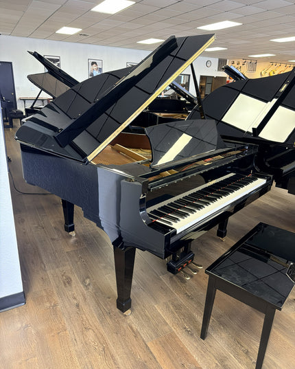 Boston GP163EPUSD Used 5'4" Grand Ebony Polish