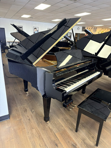 Boston GP163EPUSD Used 5'4" Grand Ebony Polish