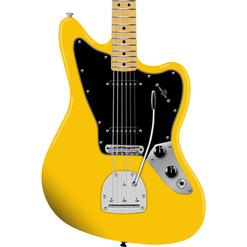 Squier FSR Affinity Jaguar Electric Guitar - Graffiti Yellow