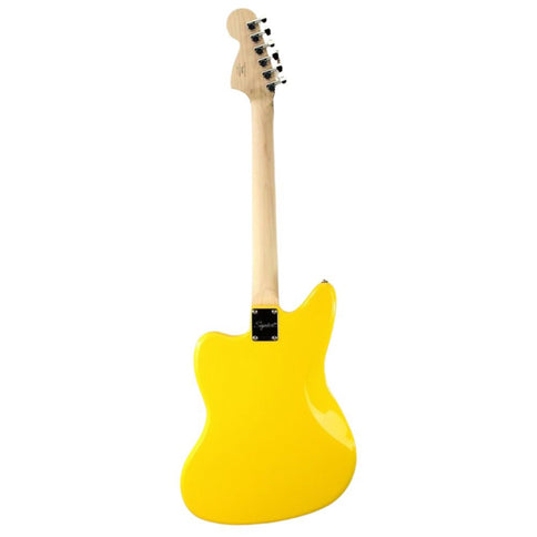 Squier FSR Affinity Jaguar Electric Guitar - Graffiti Yellow