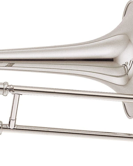 Yamaha YSL-354S Standard Trombone; .500" bore; silver-plated; 8" yellow brass bell with detachable balance weight; SLC-350 case; 48 mouthpiece; China