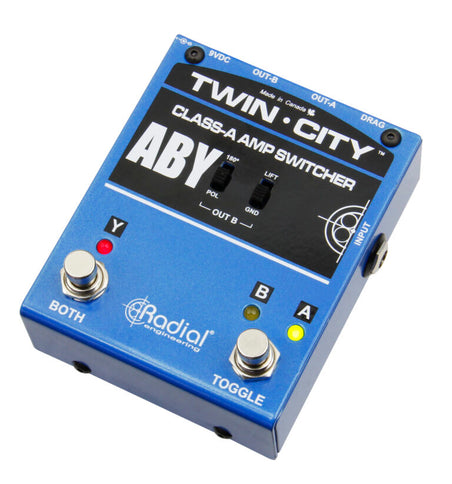 Radial TWINCITY Twin City ABY Amp Switcher Pedal